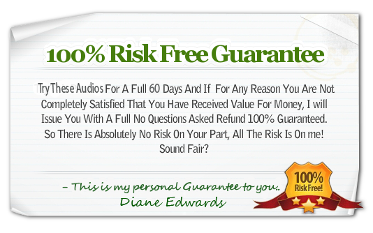 Diane Edwards 60-day-Guarantee3 Self-Hypnosis Program  
